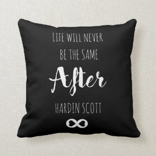 Hardin Scott - Black & White Throw Pillow