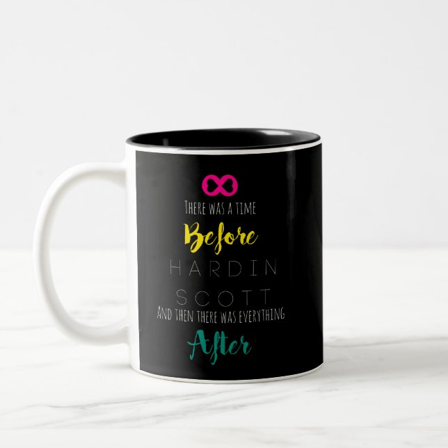 Hardin Scott - Multi-Colour Two-Tone Coffee Mug (Left)