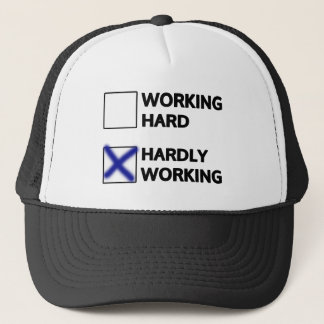 Hardly Working Trucker Hat