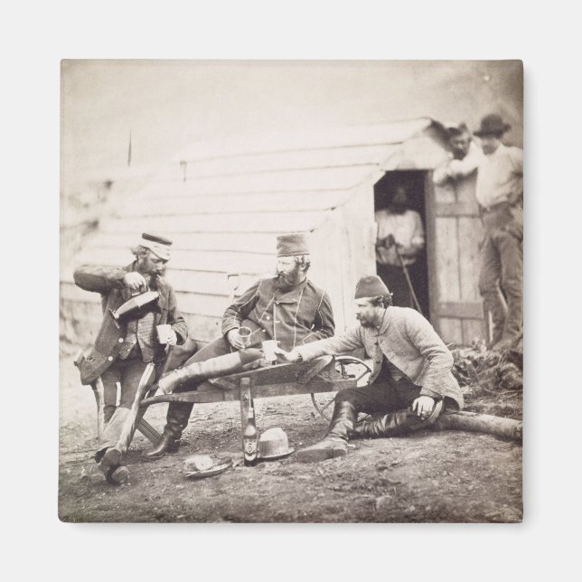 Hardships in the Camp (Colonel Lowe and Captains B Magnet (Front)