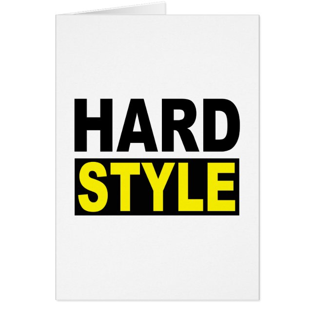 Hardstyle (Front)
