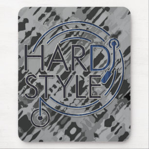 HARDSTYLE DJ - metal design Mouse Pad