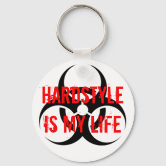 HARDSTYLE is my life Keychain