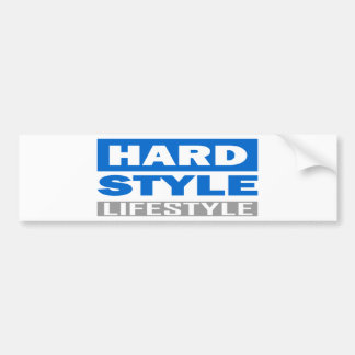 Hardstyle Lifestyle design Bumper Sticker