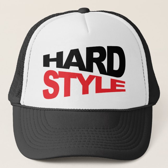 Hardstyle Warp Trucker Hat (Front)
