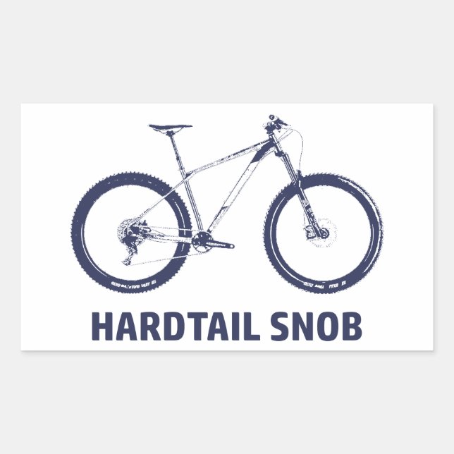 Hardtail Snob Sticker (Front)