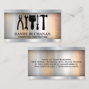 Hardware   Carpentry Tools Business Card