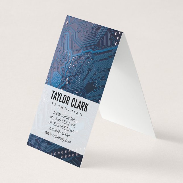 Hardware Electronics Business Card (Front)