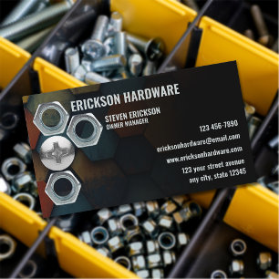Hardware Store Business Card