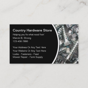 Hardware Store Business Cards