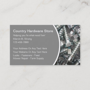 Hardware Store Business Cards