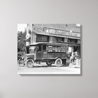 Hardware Store Delivery Truck, 1924 Canvas Print