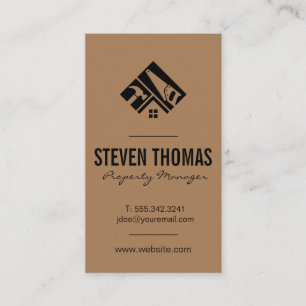 Hardware Tools   Construction Logo Business Card