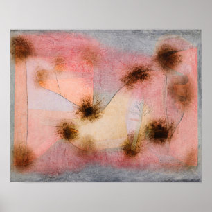 Hardy Plants (1934) by Paul Klee Poster