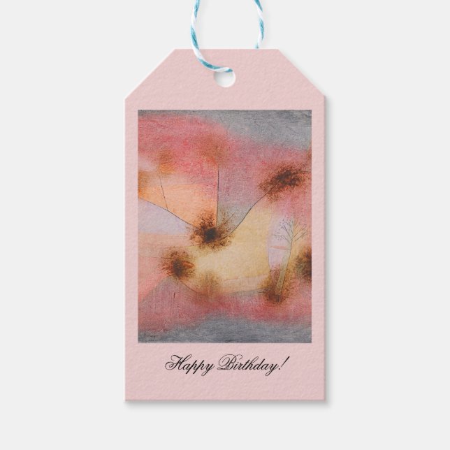 Hardy Plants , Paul Klee  Gift Tags (Front)