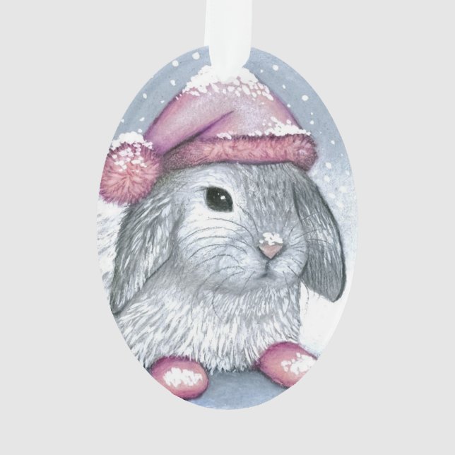 Hare 14 rabbit ornament (Back)