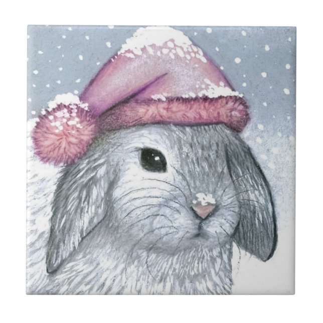 Hare 14 rabbit tile (Front)