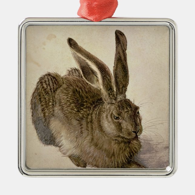 Hare, 1502 metal ornament (Front)