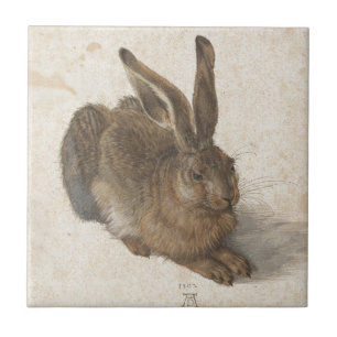 Hare by Albrecht Durer Tile