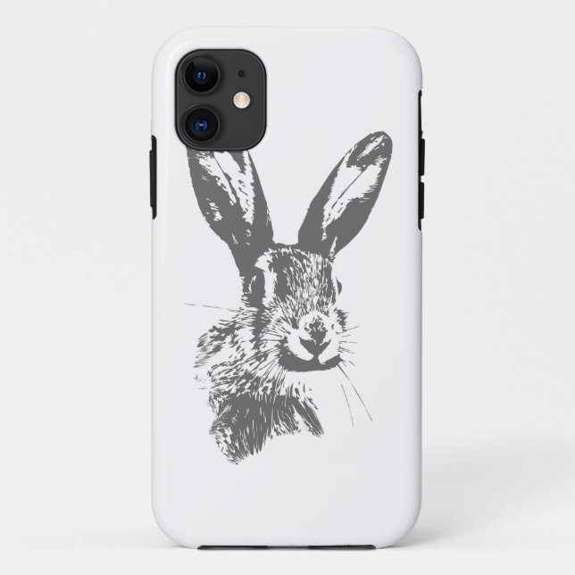 Hare Case-Mate iPhone Case (Back)