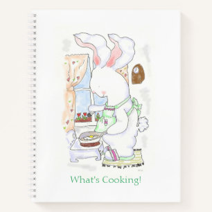 Hare Cook  8.5" x 11" Recipe Journal