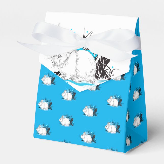 Hare Favor Box (Front Side)