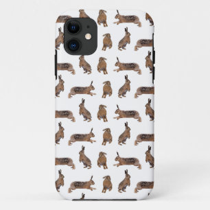 Hare Frenzy iPhone 5 Case (Choose colour)