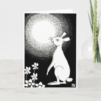 hare holiday card