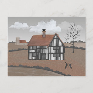 Hare House Postcard