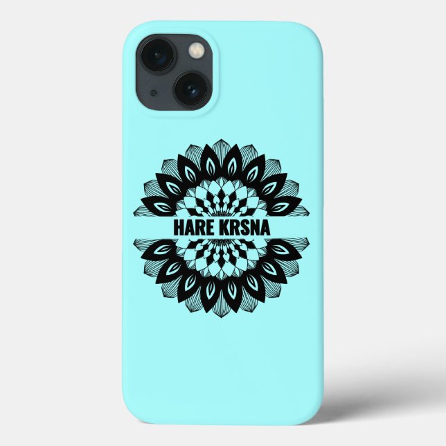 Hare Krishna art iPhone / iPad case (Back)