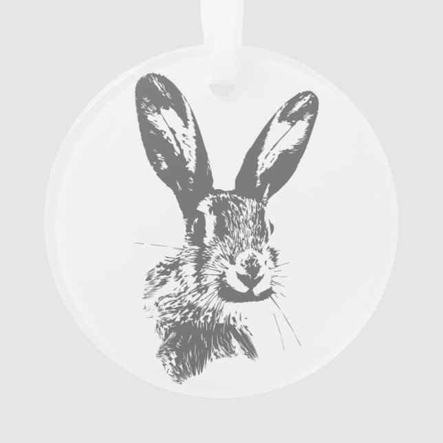 Hare Ornament (Back)