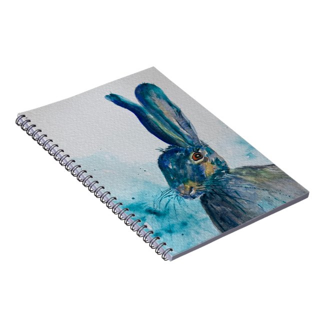 Hare Rabbit Watercolour     Notebook (Right Side)
