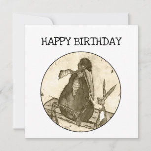 HARE & THE CROW h2477 Card