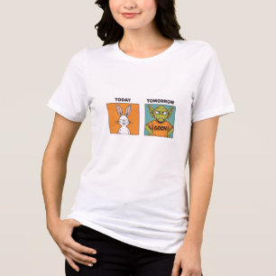 Hare Today, Goon Tomorrow Tri-Blend Shirt