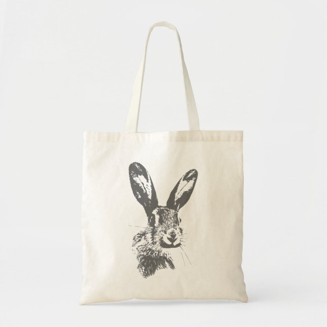 Hare Tote Bag (Front)
