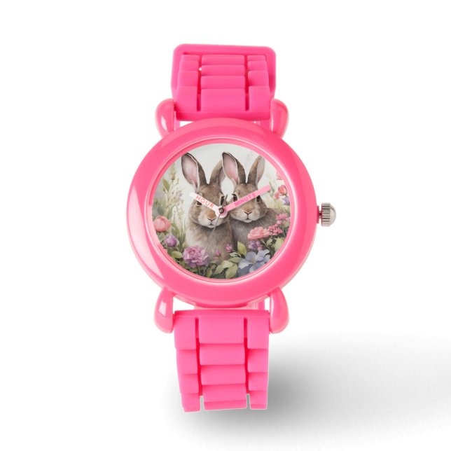 Hares and Wildflowers Watch (Front)