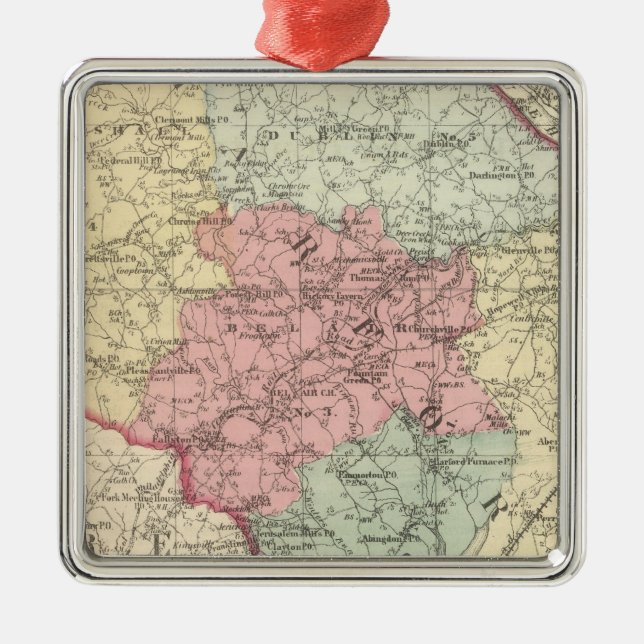 Harford Metal Ornament (Front)