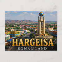 Hargeisa Independence Monument and Somaliland Spir
