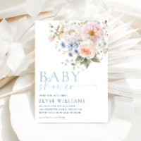 Hargrove Blue Floral Baby Shower