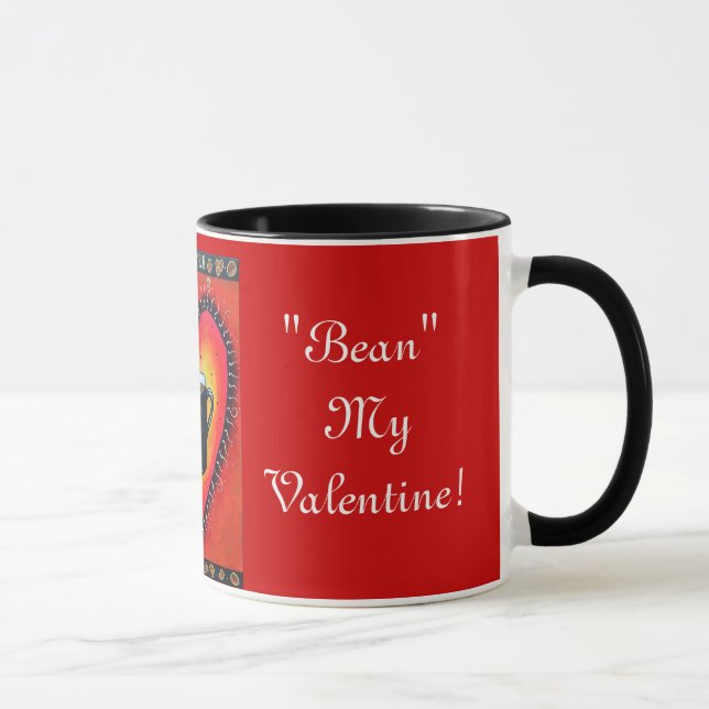 "Haricot" mon Valentine ! , Tasse d'amour de Java (Droite)
