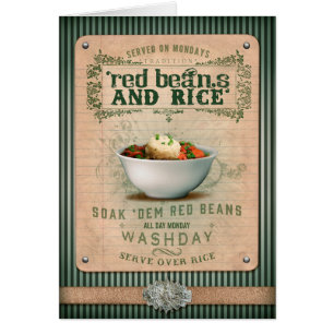 Haricots rouges et riz de collection de NOLA