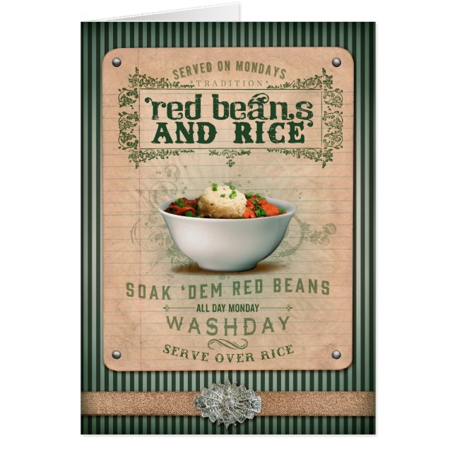 Haricots rouges et riz de collection de NOLA (Devant)