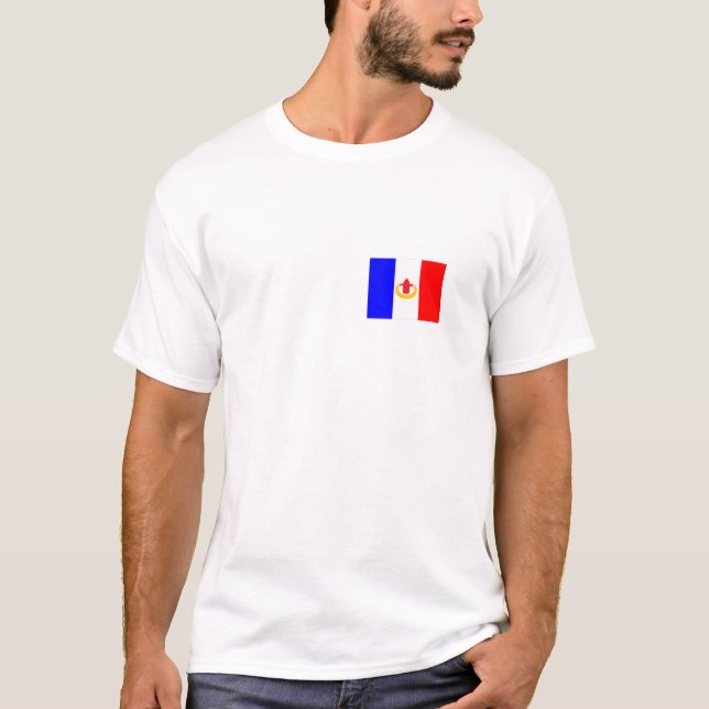 harki flag T-Shirt (Front)