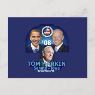 HARKIN IA Postcard