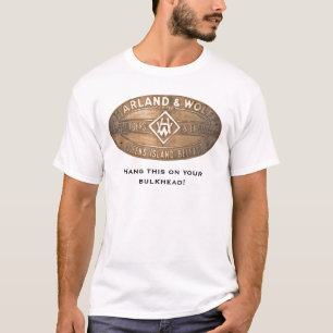 Harland et T-shirt du plat du constructeur de