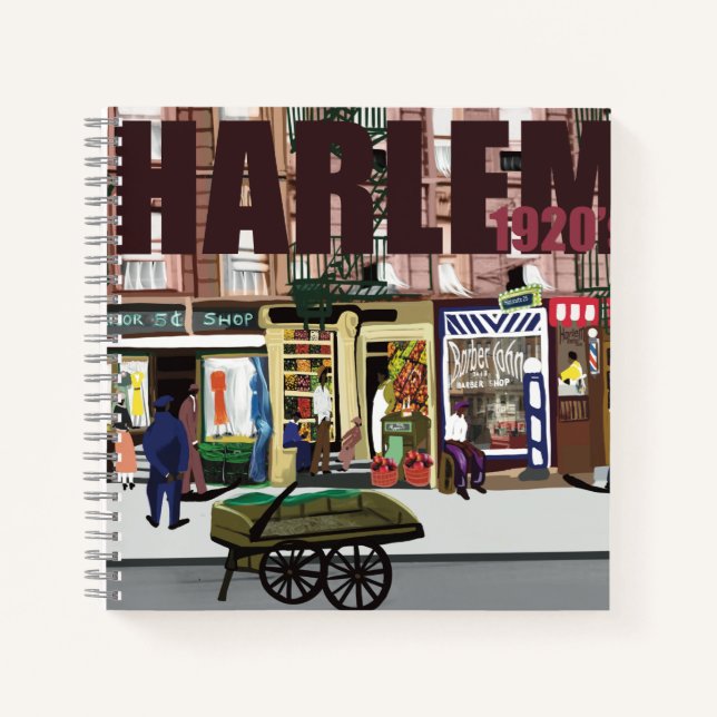 Harlem Biz Boom Notebook (Front)