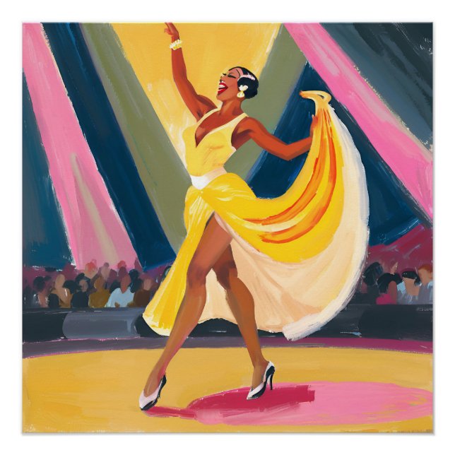 Harlem Dancer Poster (Front)