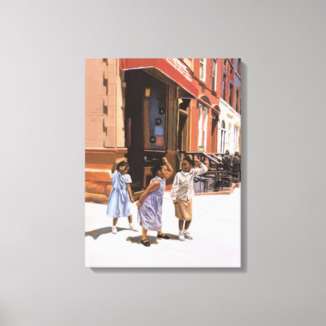 Harlem Jig 2001 Canvas Print (Front)