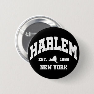 Harlem,New York 2 Inch Round Button