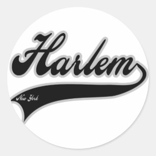 Harlem New York Classic Round Sticker